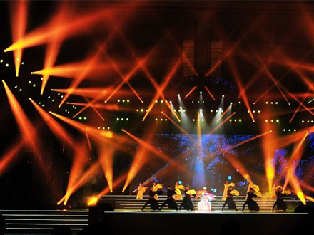 Stage lighting system design case